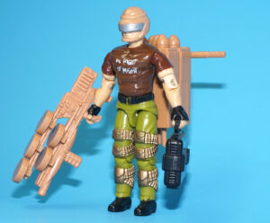 1990 GI JOE SALVO v1 100% COMPLETE C8+ HASBRO