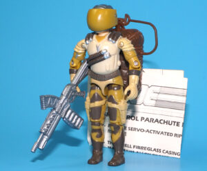 1990 GI JOE SKY PATROL AIRWAVE v1 100% COMPLETE C9+ HASBRO