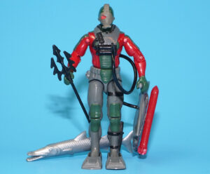 1990 GI JOE UNDERTOW v1 100% COMPLETE C9+ HASBRO