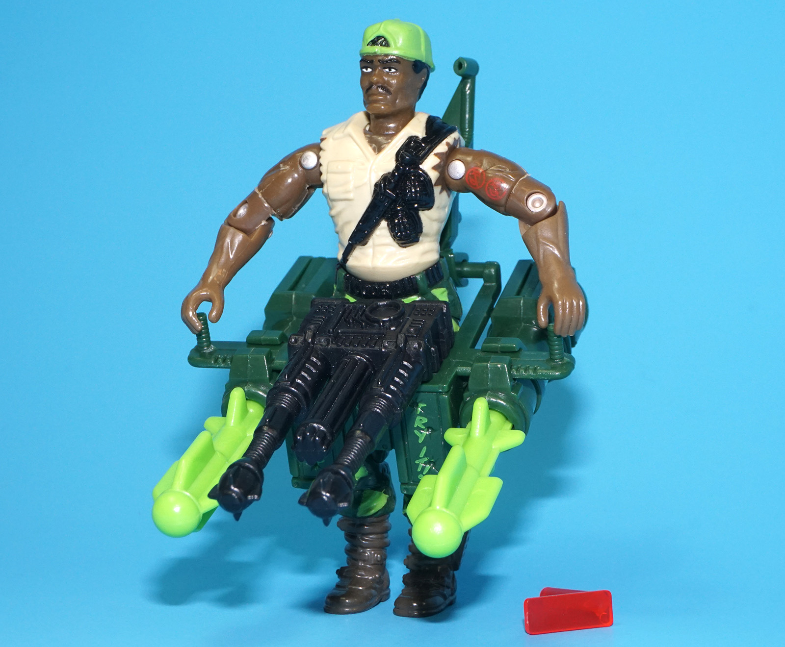 1991 GI JOE HEAVY DUTY v1 100% COMPLETE C9 HASBRO READ - Image 2
