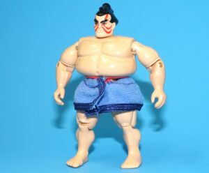 1993 GI JOE STREET FIGHTER II EDMOND HONDA v1 C8+ HASBRO WORKS!