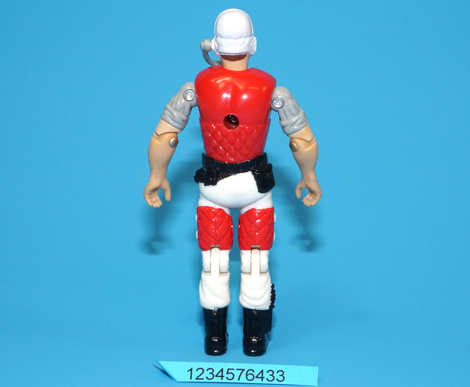 1994 GI JOE LIFELINE v4 C9+ ORIGINAL MIC HASBRO - Image 4