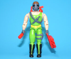 THE CORPS! GASMAN v1.5 100% COMPLETE 1986 LANARD GI JOE
