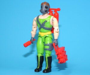 THE CORPS! GASMAN v1.5 100% COMPLETE 1986 LANARD GI JOE