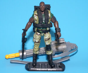 2009 GI JOE ROC HEAVY DUTY v10 HEAVY WEAPONS SPECIALIST 100% COMPLETE C9+ HASBRO