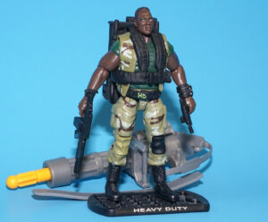 2009 GI JOE ROC HEAVY DUTY v10 HEAVY WEAPONS SPECIALIST 100% COMPLETE C9+ HASBRO