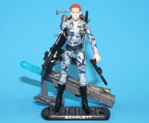 2009 GI JOE ROC SHANA SCARLETT O’HARA v12 COVERT OPERATIONS 100% COMPLETE C9+ HASBRO