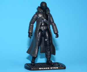 2009 GI JOE ROC SNAKE EYES v44 PARIS PURSUIT C9 HASBRO