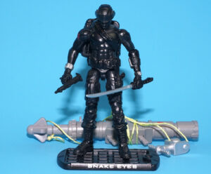 2009 GI JOE ROC SNAKE EYES v43 100% COMPLETE C9+ HASBRO