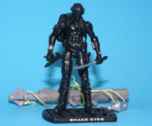 2009 GI JOE ROC SNAKE EYES v43 100% COMPLETE C9+ HASBRO