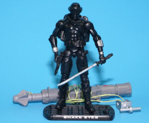 2009 GI JOE ROC SNAKE EYES v43 100% COMPLETE C9+ HASBRO