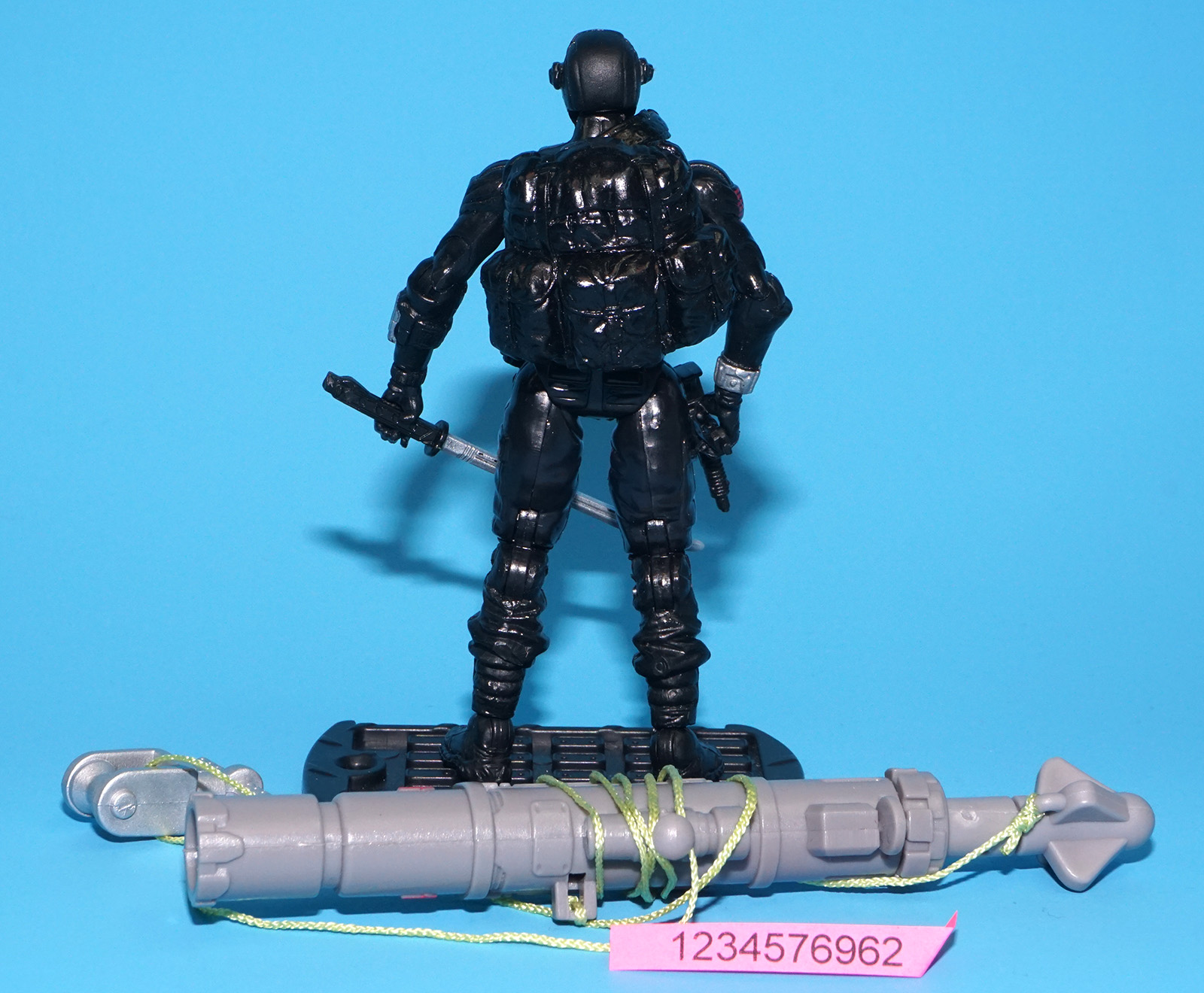 2009 GI JOE ROC SNAKE EYES v43 100% COMPLETE C9+ HASBRO - Image 3