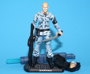 2009 GI JOE ROC ZARTAN v17 MASTER OF DISGUISE NEAR COMPLETE C9 HASBRO