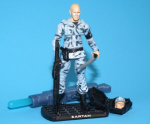 2009 GI JOE ROC ZARTAN v17 MASTER OF DISGUISE NEAR COMPLETE C9 HASBRO