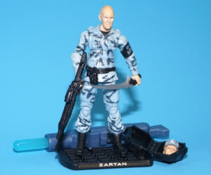 2009 GI JOE ROC ZARTAN v17 MASTER OF DISGUISE NEAR COMPLETE C9 HASBRO