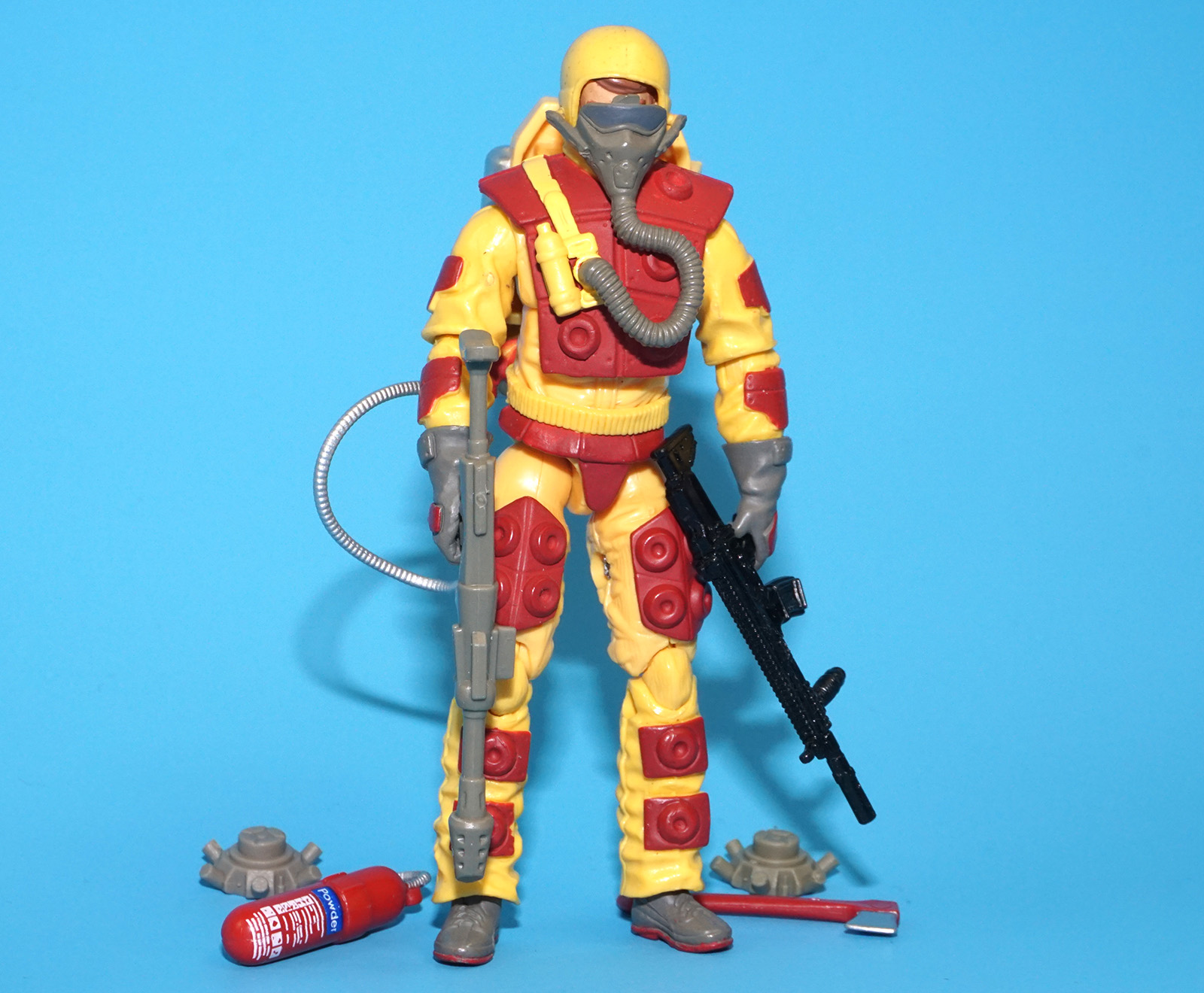 2011 GI JOE POC BLOWTORCH v4 100% COMPLETE C9 HASBRO 25TH 50TH READ - Image 2