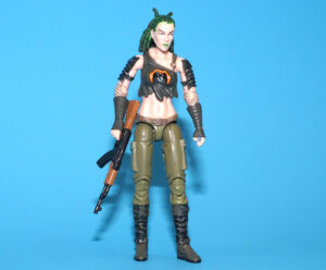 2011 GI JOE DREADNOKS BATTLE SET ZANYA v1 NEAR COMPLETE C9 HASBRO 25TH 50TH BBTS