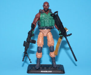 2020 GI JOE RETRO COLLECTION ROADBLOCK v26 100% COMPLETE C9+ HASBRO 25TH 30TH 50TH