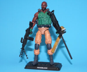 2020 GI JOE RETRO COLLECTION ROADBLOCK v26 100% COMPLETE C9+ HASBRO 25TH 30TH 50TH
