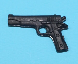 2007 GI JOE DUKE v23 FLINT v11 GUNG-HO v18 ORIGINAL SPARE PART PISTOL GUN HASBRO 25TH
