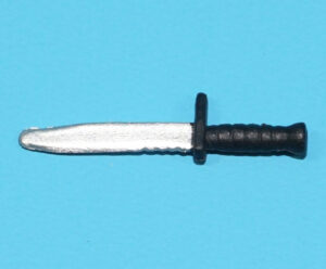 2007 GI JOE SNAKE EYES v28 v29 SGT. STALKER v9 ORIGINAL SPARE PART KNIFE HASBRO 25TH