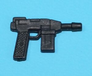 2007 GI JOE DESTRO v14 ORIGINAL SPARE PART MACHINE GUN HASBRO 25TH