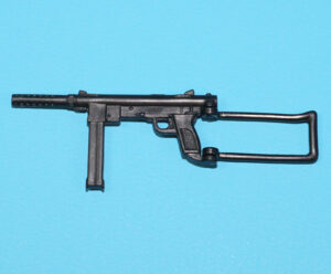 2007 GI JOE FIREFLY v14 2009 V17 ORIGINAL SPARE PART MACHINE GUN HASBRO 25TH RESOLUTE