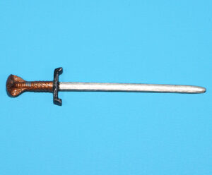 2009 GI JOE COBRA COMMANDER v40 ORIGINAL SPARE PART SWORD HASBRO 25TH