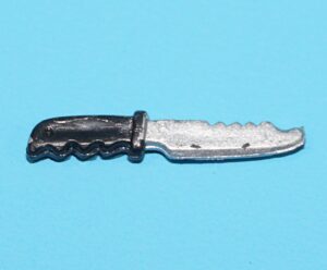 2008 GI JOE COBRA DIVER v1 EEL v4 PARA-VIPER ORIGINAL SPARE PART KNIFE HASBRO 25TH
