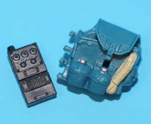 2008 GI JOE TELE-VIPER v7 ARCTIC ASSAULT ORIGINAL SPARE PART BACKPACK & RADIO HASBRO 25TH