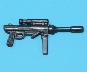 2008 GI JOE COBRA PARATROOPER v1 FLINT v13 ORIGINAL SPARE PART MACHINE GUN HASBRO 25TH