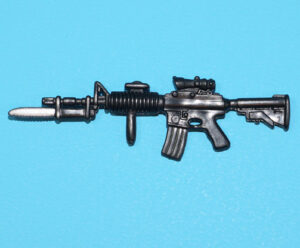 2008 GI JOE SGT. AIRBORNE v3 ORIGINAL SPARE PART RIFLE GUN HASBRO 25TH