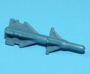 2008 GI JOE SCRAP IRON v5 ARCTIC ASSAULT SQUAD ORIGINAL SPARE PART MISSILE HASBRO 25TH