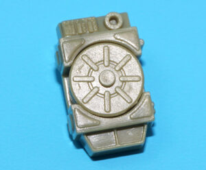 2008 GI JOE COBRA TROOPER v9 DESERT ASSAULT SQUAD ORIGINAL SPARE PART BACKPACK & MINES HASBRO 25TH