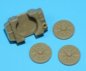 2008 GI JOE COBRA TROOPER v9 DESERT ASSAULT SQUAD ORIGINAL SPARE PART BACKPACK & MINES HASBRO 25TH