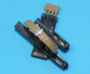 2008 GI JOE COBRA RED NINJA v3 ORIGINAL SPARE PART BACKPACK QUIVER HASBRO 25TH