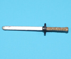 2008 GI JOE COBRA RED NINJA v3 ORIGINAL SPARE PART SHORT SWORD HASBRO 25TH