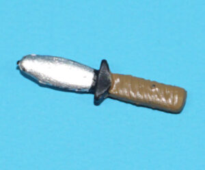 2008 GI JOE COBRA RED NINJA v3 ORIGINAL SPARE PART KNIFE HASBRO 25TH