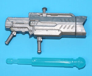 2009 GI JOE ROC AGENT HELIX v1 ORIGINAL SPARE PART MISSILE & LAUNCHER HASBRO