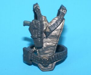 2009 GI JOE ROC AIR-VIPER v3 NIGHT RAVEN PILOT ORIGINAL SPARE PART CHESTPLATE HASBRO