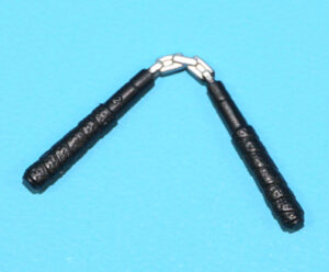 2009 GI JOE STORM SHADOW v31 HALL OF HEROES ORIGINAL SPARE PART NUNCHUCKS HASBRO 25TH