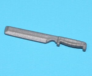 2009 GI JOE ROC AGENT HELIX v1 ORIGINAL SPARE PART MACHETE KNIFE HASBRO