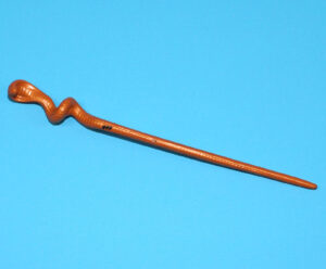 2009 GI JOE COBRA COMMANDER v41 ORIGINAL SPARE PART SNAKE STAFF HASBRO 25TH