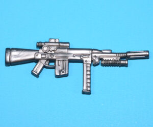 2009 GI JOE COBRA VIPER v22 HALL OF HEROES ORIGINAL SPARE PART RIFLE GUN HASBRO 25TH