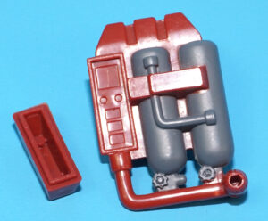 2009 GI JOE ROC CHARBROIL v4 ORIGINAL SPARE PART BACKPACK & PANEL HASBRO