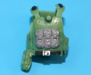 2009 GI JOE ROC SGT. THUNDERBLAST v1 ORIGINAL SPARE PART VEST HASBRO