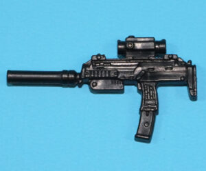 2010 GI JOE BEACHHEAD v15 2013 LADY JAYE v9 2014 v11 ORIGINAL SPARE PART SUBMACHINE GUN HASBRO 25TH POC 30TH