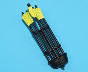 2011 GI JOE SHADOW TRACKER v1 ORIGINAL SPARE PART QUIVER BACKPACK & ARROW HASBRO 25TH POC