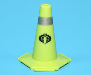 2011 GI JOE TECHNO-VIPER v3 ORIGINAL SPARE PART CONE HASBRO 25TH POC