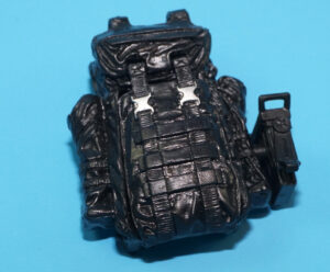 2011 GI JOE LOW-LIGHT v8 ORIGINAL SPARE PART BACKPACK & FIELD TELEPHONE HASBRO 25TH POC 50TH